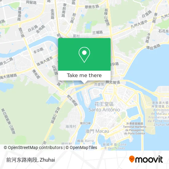 前河东路南段 map