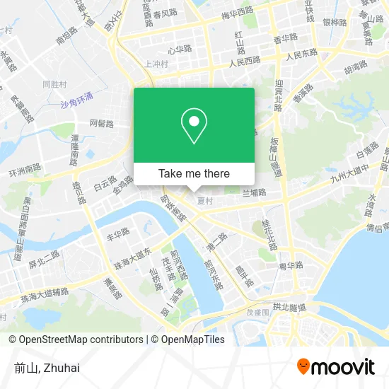 前山 map