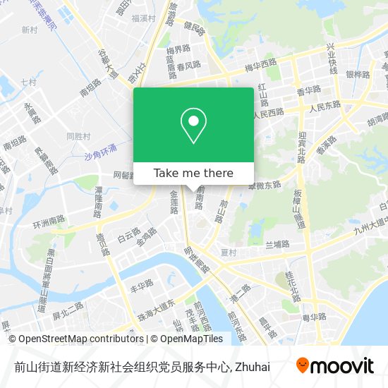 前山街道新经济新社会组织党员服务中心 map