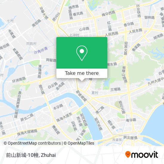 前山新城-10幢 map