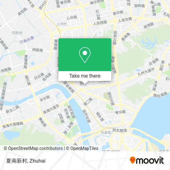 夏南新村 map
