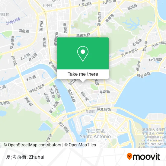 夏湾西街 map