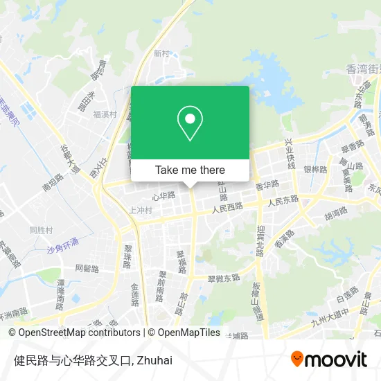 健民路与心华路交叉口 map