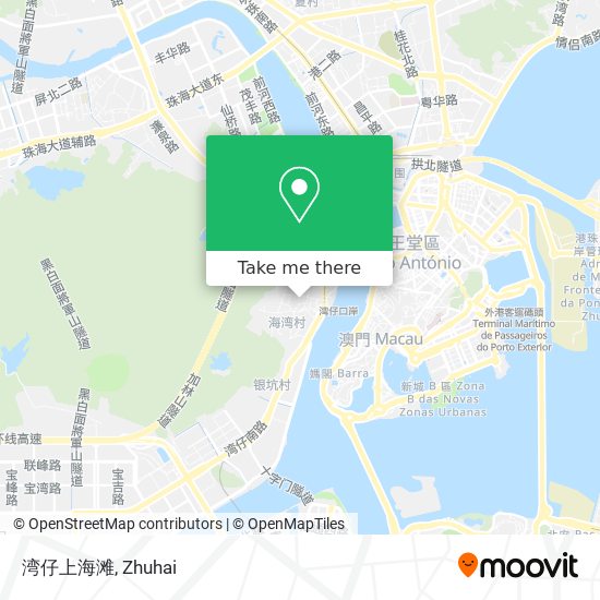 湾仔上海滩 map