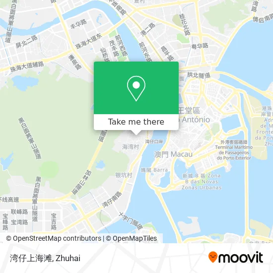 湾仔上海滩 map