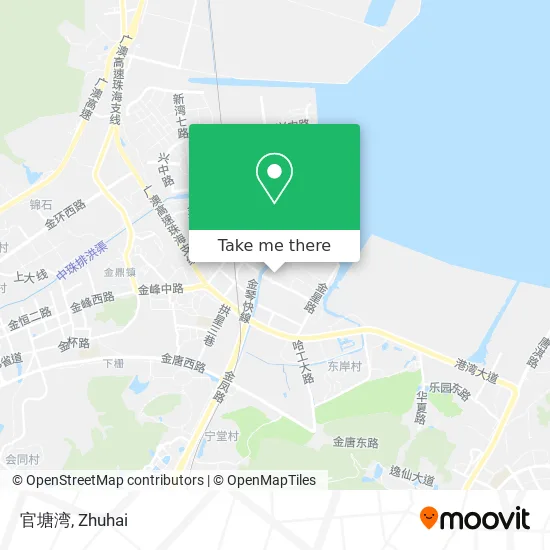 官塘湾 map
