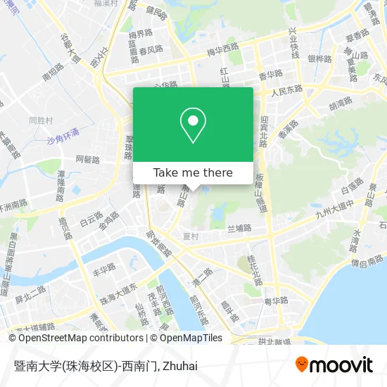 暨南大学(珠海校区)-西南门 map