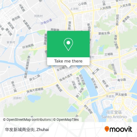华发新城商业街 map