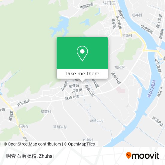 啊壹石磨肠粉 map