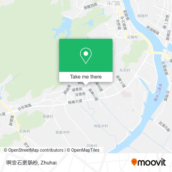 啊壹石磨肠粉 map
