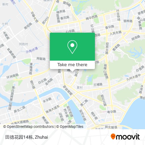 田德花园14栋 map