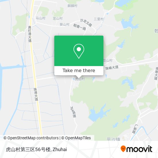 虎山村第三区56号楼 map
