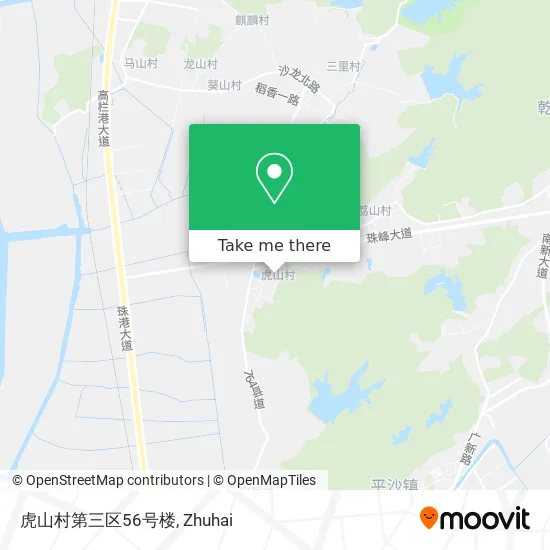 虎山村第三区56号楼 map