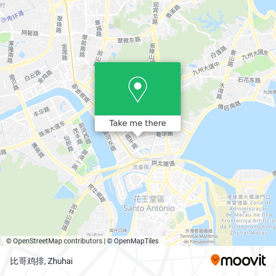 比哥鸡排 map