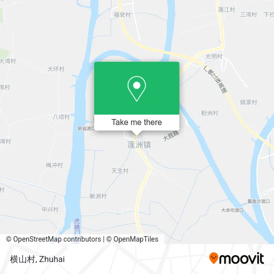 横山村 map
