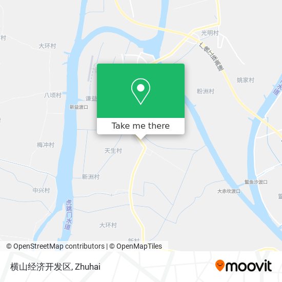 横山经济开发区 map