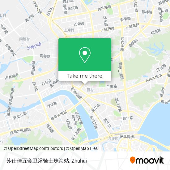 苏仕佳五金卫浴骑士珠海站 map