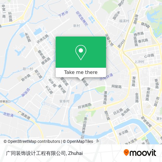 广同装饰设计工程有限公司 map
