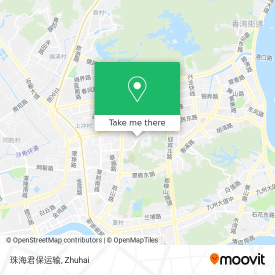 珠海君保运输 map