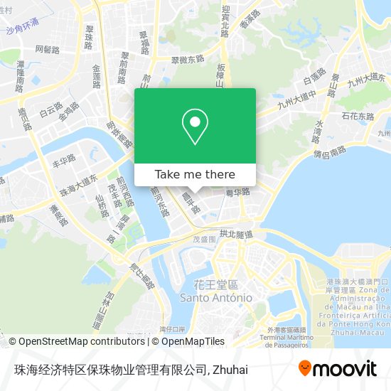 珠海经济特区保珠物业管理有限公司 map