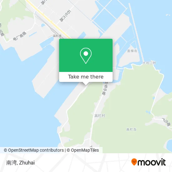南湾 map