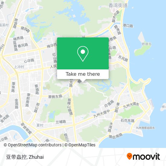 亚带蟲控 map