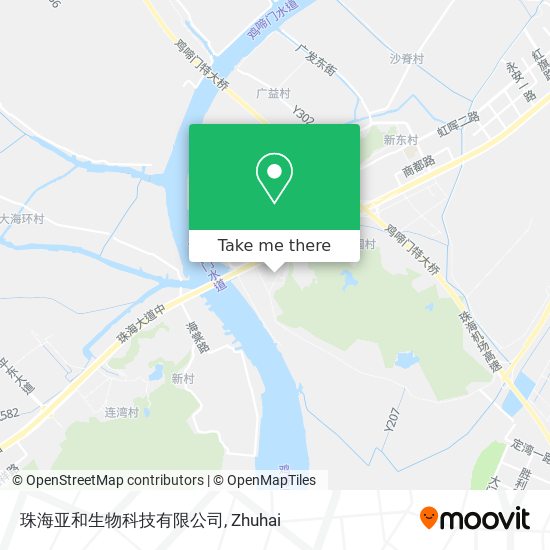 珠海亚和生物科技有限公司 map