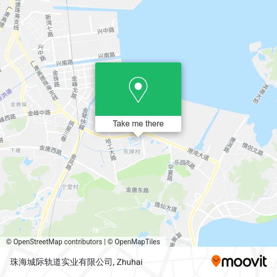 珠海城际轨道实业有限公司 map