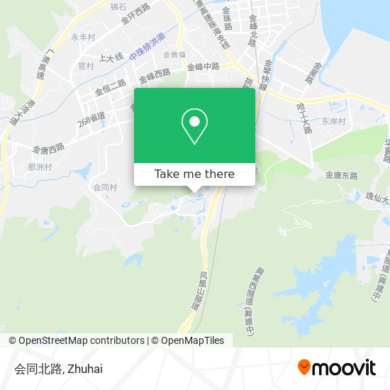 会同北路 map