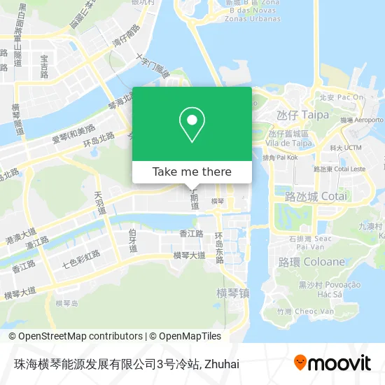 珠海横琴能源发展有限公司3号冷站 map