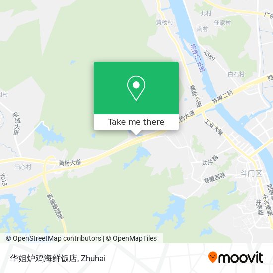 华姐炉鸡海鲜饭店 map