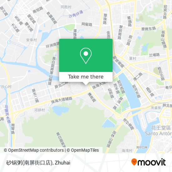 砂锅粥(南屏街口店) map