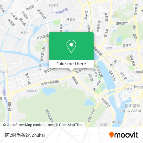阿2时尚茶饮 map