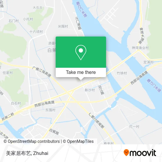 美家居布艺 map