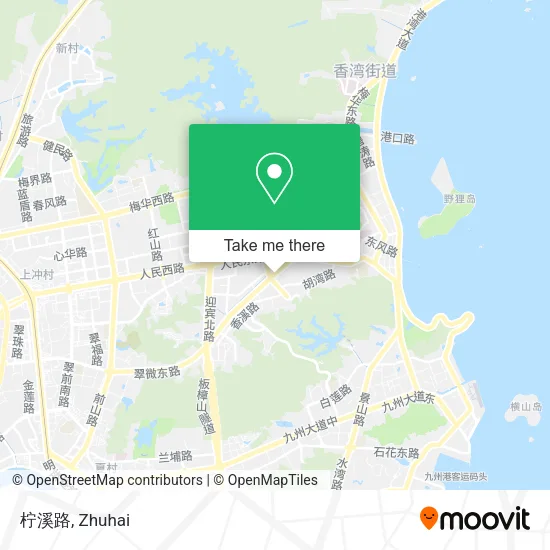 柠溪路 map