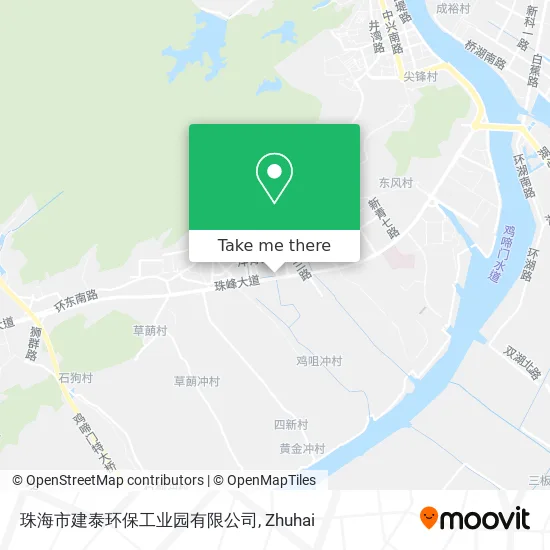 珠海市建泰环保工业园有限公司 map