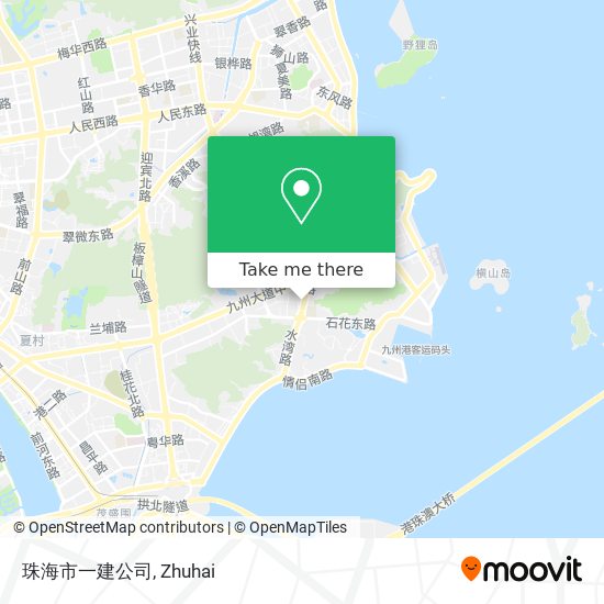 珠海市一建公司 map
