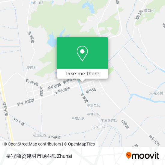 皇冠商贸建材市场4栋 map
