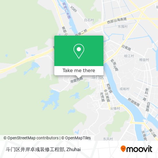 斗门区井岸卓彧装修工程部 map