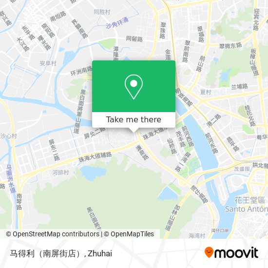 马得利（南屏街店） map