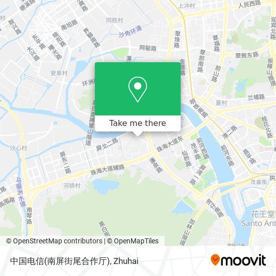 中国电信(南屏街尾合作厅) map