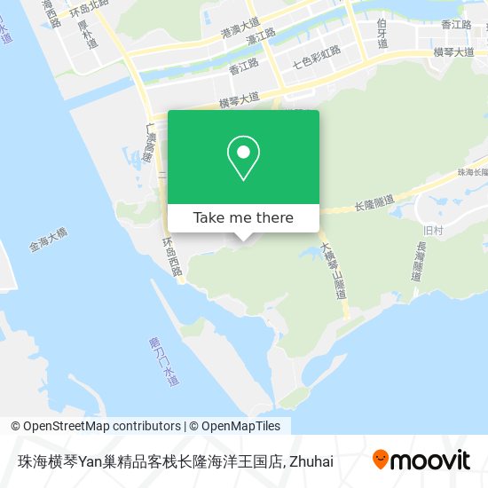 珠海横琴Yan巢精品客栈长隆海洋王国店 map