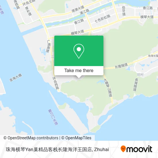 珠海横琴Yan巢精品客栈长隆海洋王国店 map