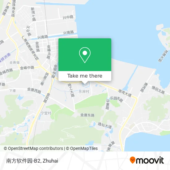 南方软件园-B2 map