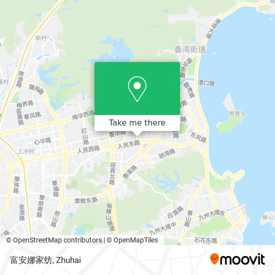 富安娜家纺 map