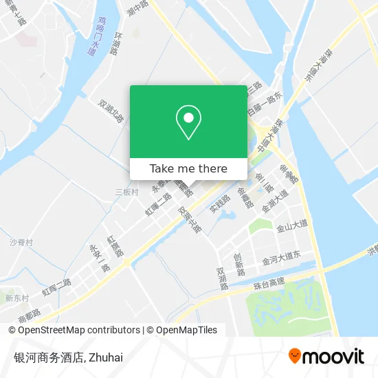 银河商务酒店 map