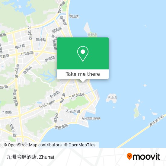 九洲湾畔酒店 map