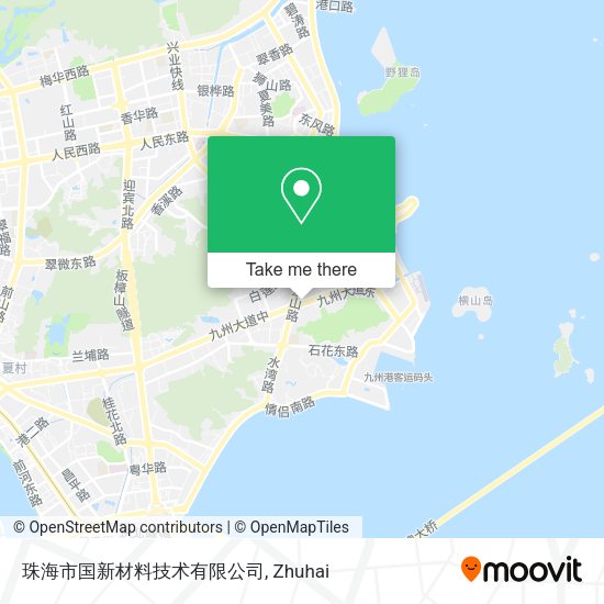 珠海市国新材料技术有限公司 map