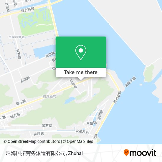 珠海国拓劳务派遣有限公司 map