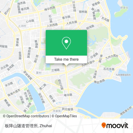 板障山隧道管理所 map